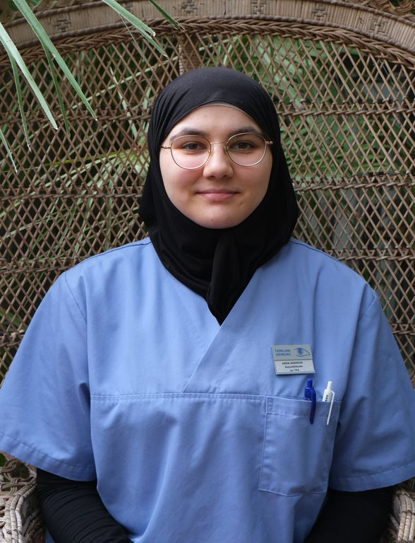 Assia Hassoun Auszubildende zur Tiermedizinischen Fachangestellten