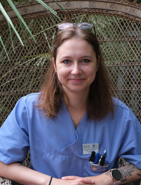 Christina Steinert Auszubildende zur Tiermedizinischen Fachangestellten